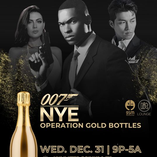 NYE 2026 – James Bond Secret Mission Countdown party🔫
