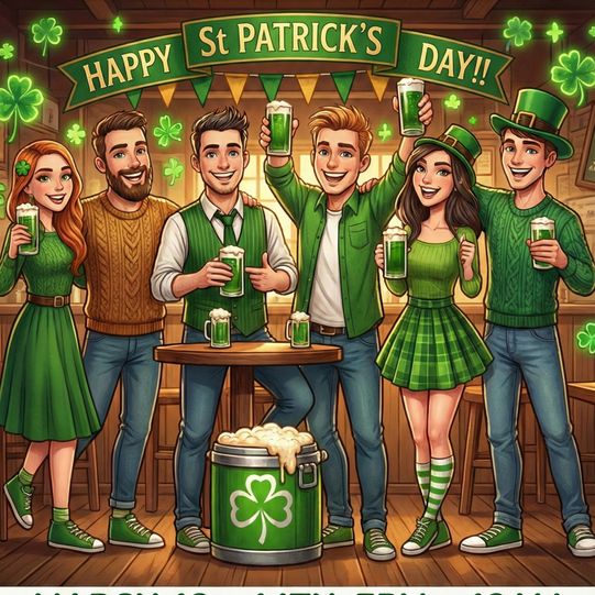 🍀St. Patrick's day Party at GSM Tables in Gangnam 