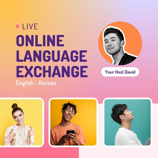 Online Korean-English Language Exchange