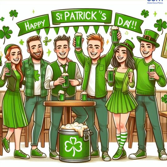 🍀St. Patrick's day Party at GSM Tables in Gangnam 