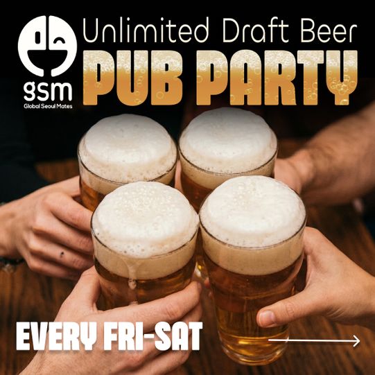 International Pub Party at GSM Tables in Gangnam