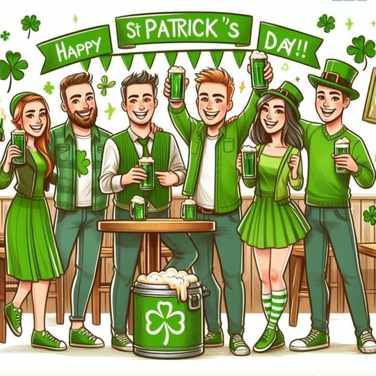 🍀St. Patrick's day Party at GSM Tables in Gangnam 