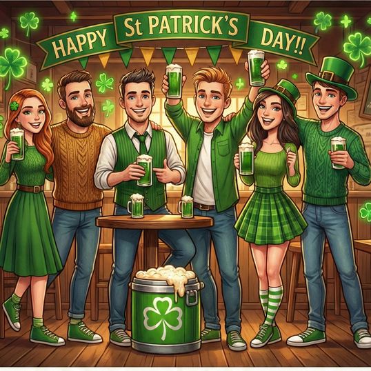 🍀St. Patrick's day Party at GSM Tables in Gangnam 